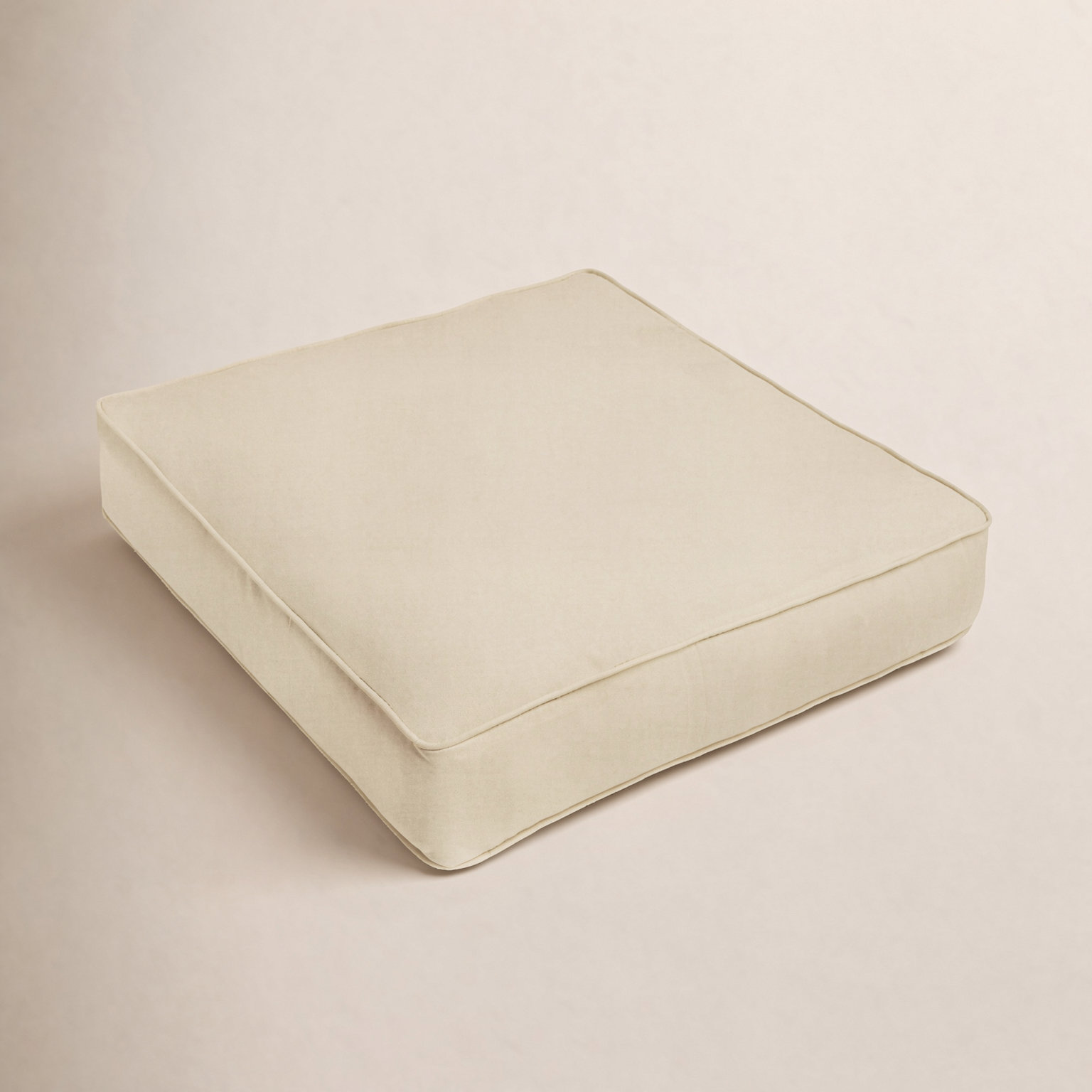Outdoor Dining Chair Cushion, 5" H x 25" W x 23" D, Canvas Trueblue Sunbrella® Canvas