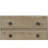 5-Drawer Chest With Double Knob Handles, Rustic Style Storage Chest For Bedroom & Living Room