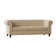 Canapé Chesterfield à accoudoirs roulés