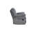 Dark Grey Corduroy Recliner Motion Chair, Modern Reclining Sets For Living Room/RV/Apartment