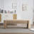 Elegant And Simple Long - Shaped Ottoman Bench, Light Camel