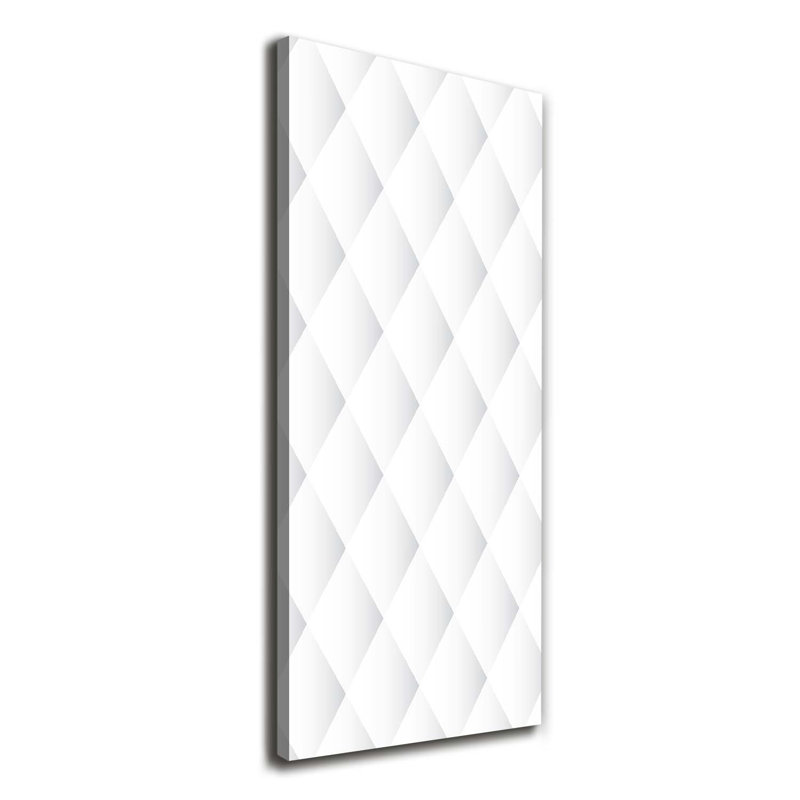 Squares Background - Wrapped Canvas Print