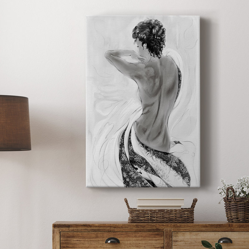 Solitude S Croquis II - galerie sur mesure Cavas, H 27 po x l 18 po
