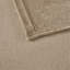 Ensemble de draps 4 pièces 100% couleur taupe, brossé des deux côtés pour une sensation douillette, avec literie complète, taupe, côtés, douceur, drap plat, taies d'oreiller ajustées, convient aux matelas de 16 po
