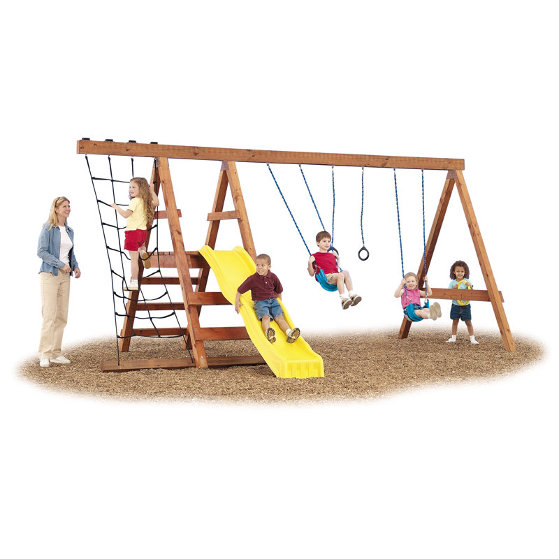 Pioneer DIY Swing Set Hardware Kit with Rings