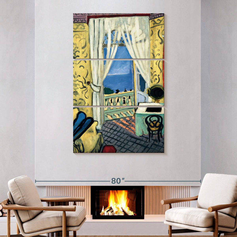 Lilie Interior With A Violin Case, 74" H x 48" W