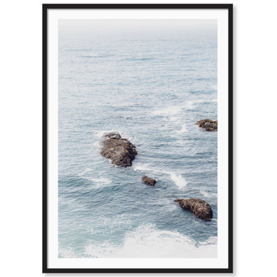 «Mendocino Bluff 3» par Carly Tabak - Photographie avec cadre