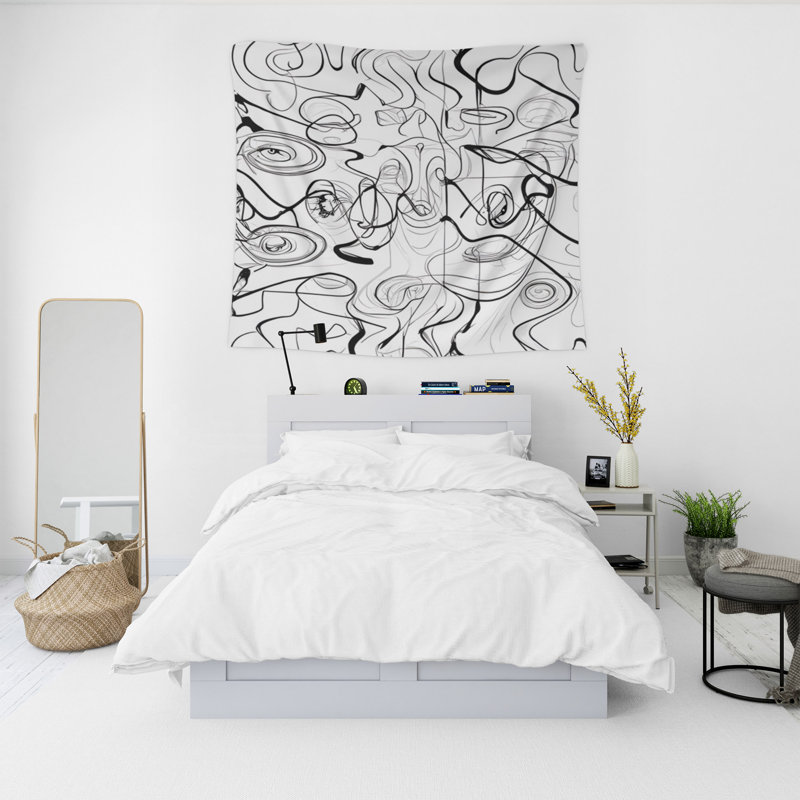 Tapisserie murale, H 88 po x l 104 po