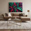 «Hawaiian Ti Plants», art mural sur toile grise-1061136653