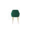 Aldegonde 47cm H Tufted Foam Padding Upholstered Metal Armchair-1376330180