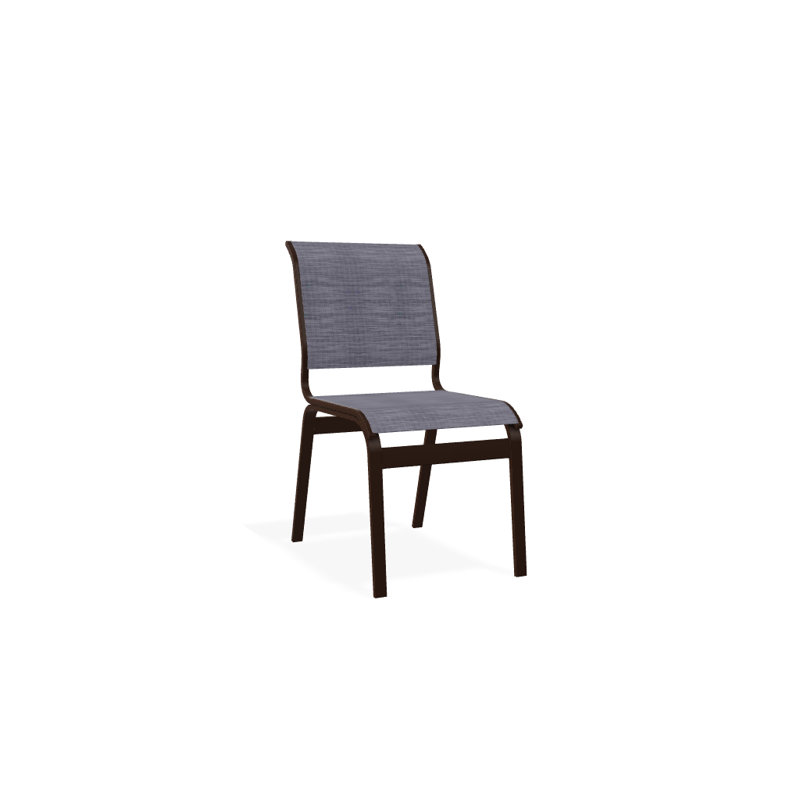 Chaise d'appoint de salle à manger Hiraku, Kona texturé, Brooks