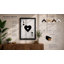 Ace of Hearts Geometric 1 Piece Single Picture Frame Wall Art-472035653-472035673