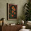 Carnations in Gold Botanical - Wrapped Canvas-41525515-41525525