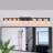 10-Light Bathroom Vanity Light with Clear Glass-2124907143