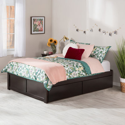 Avdain Platform Storage Bed