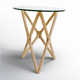 Lark Glass End Table