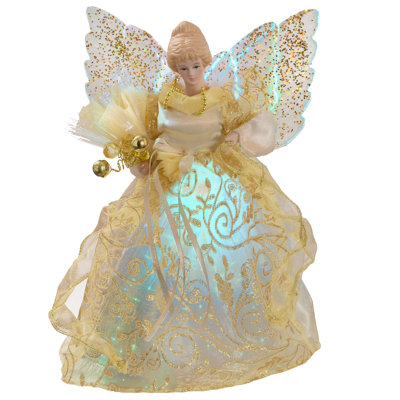 25 cm Plastic Lighted Shatterproof Tree Topper