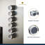 MasterClass 6 Jar Magnetic Spice Rack