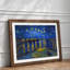 Starry Night over the Rhone Vol.1 by Vincent Van Gogh - Framed Print-62772044-62772047