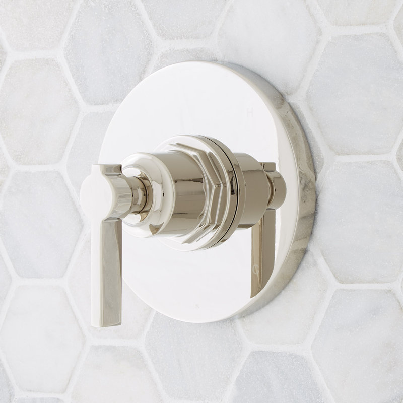 Greyfield Shower Valve, Nickel poli