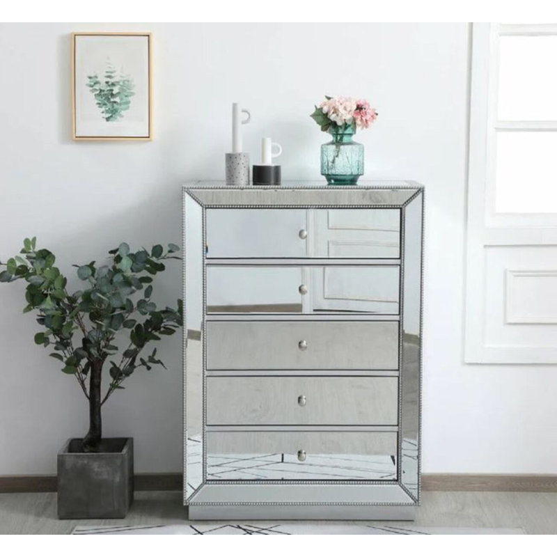 Commode pour femme 5 tiroirs Monty