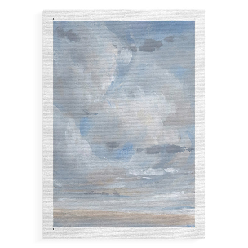 Bleu ciel II - Impression sur toile seulement - NON CADRE, H 18 po x l 12 po