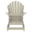 Chaise Adirondack pliante et inclinable en plastique Anette-78530664
