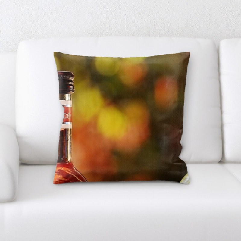 Coussin décoratif à vin
