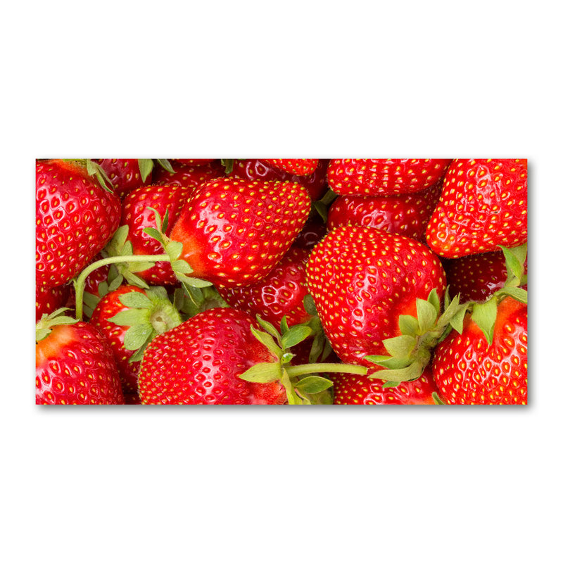 Strawberries - Wrapped Canvas Print