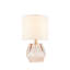 Lampe de table géométrique en verre