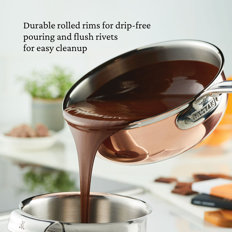CopperBond 2qt Covered Saucier