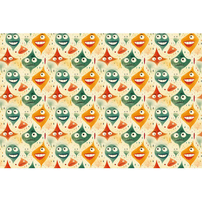 Funny Styles Yellow Comforter