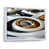 White Floater Framed
