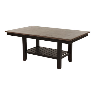 Eileithyia 63.6'' L Rectangular Dining Table with Storage