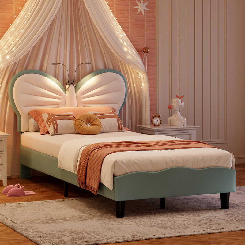 Bed, Blue