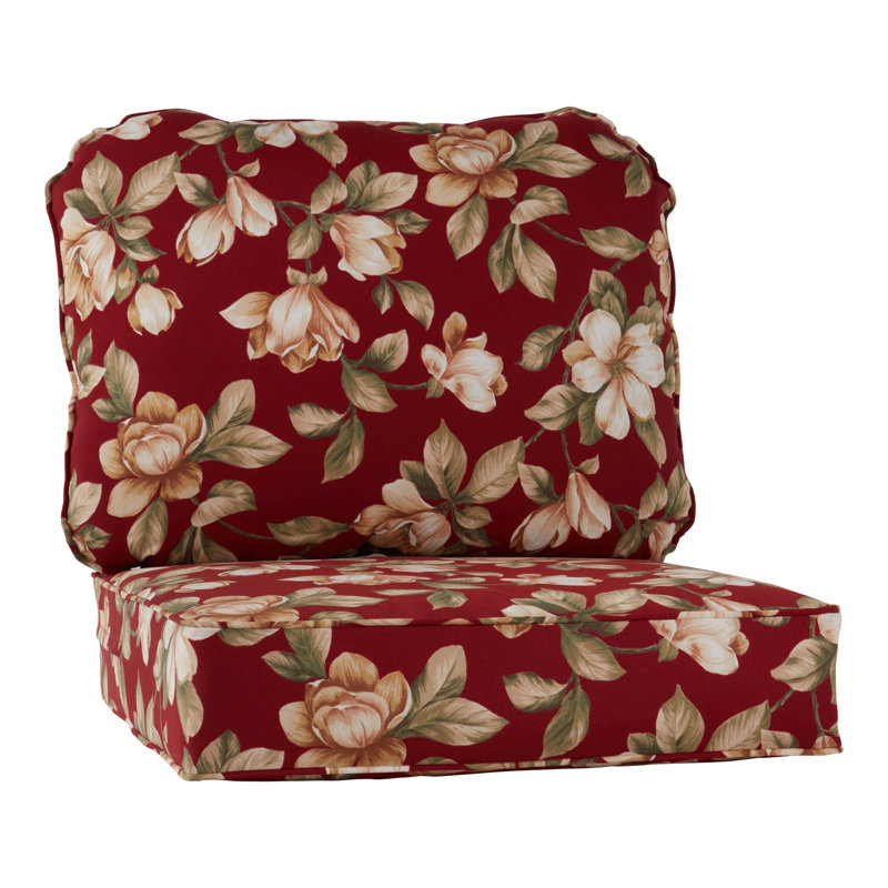 Outdoor 2-Piece Deep Seat Cushion Set, Roma Floral
