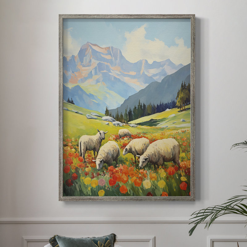 LANDSCAPES Series CCXLI, reproduction encadrée - bois massif, H 11 po x l 9 po