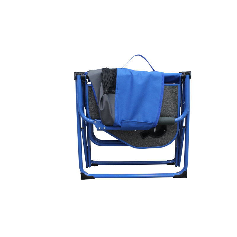 Chaise de camping pliante compacte et rembourrée compacte