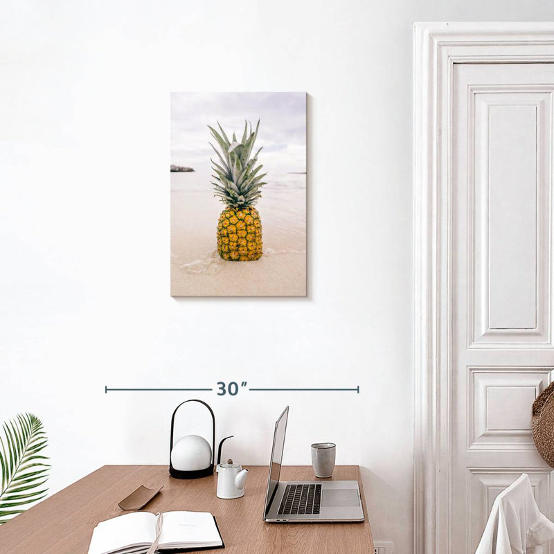 Yarlin Sandy Beach Pineapple, 24" H x 16" W