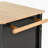 Kitchen Island Cart With Solid Wood Top And Locking Wheels, 4 Door Cabinet And Drawers-1997839534