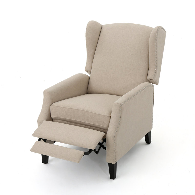 Fauteuil inclinable Aliosha, Ivoire ivoire