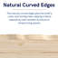Chunky Shelf Kit, 'L' Metal Bracket, Pre-Sanded or Waxed-736223572-736223573