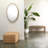 Westham Engineered Wood Oval Wall Mirror