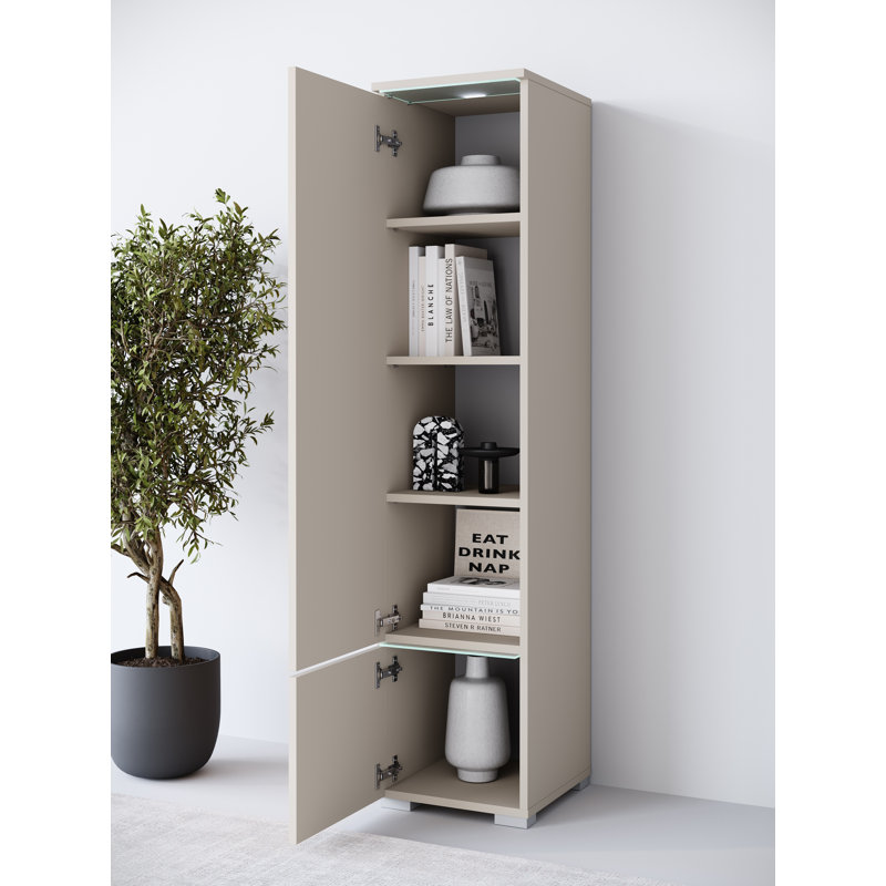 Tarcia Storage Cabinet, Beige