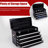 21 - Inch Metal Tool Box With 4 Drawers, Bearing Tracks, Auto Locking, Padding For Portable Multi Function Organizer, Slides Stable Sliding
