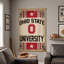 Tapisserie murale en toile 36 po x 54 po Ohio State University-128498496