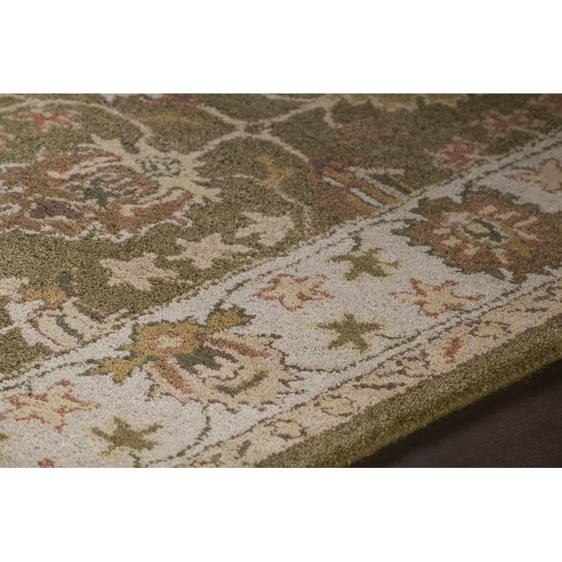 Kinsley Wool Oriental Indoor Rug, Rectangle 2' x 3'