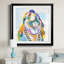 Petites choses - peinture encadrée-363662245-363662244