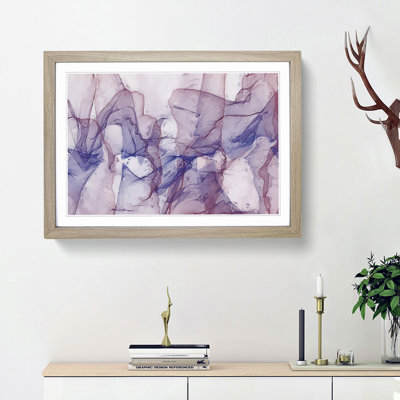 Gentle Movement in Abstract - Picture Frame Graphic Art Print