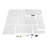 Modern Reception Desk, Reception Counter, Modern Reception Desk With Lockable Drawer